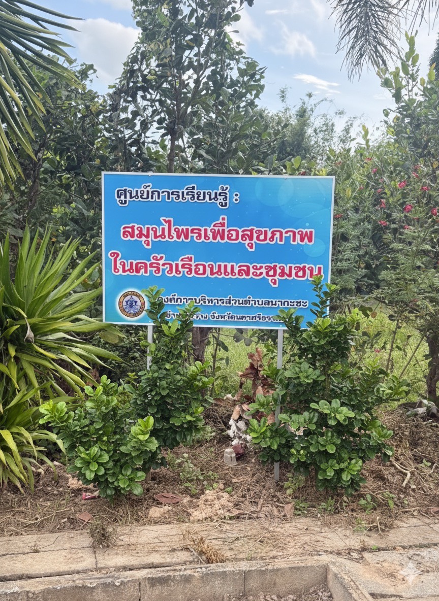 ศูนย์การเรียนรู้ด้านสมุนไพร